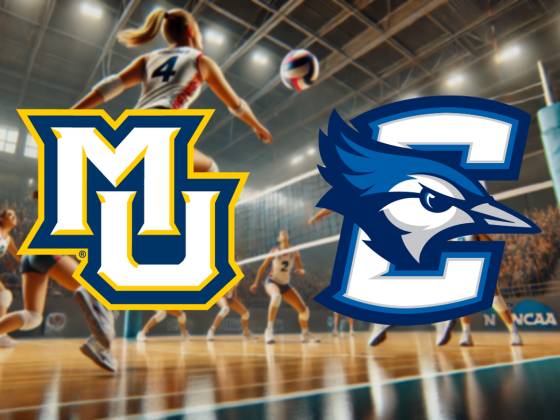 Marquette Golden Eagles at Creighton Bluejays Women's Volleyball